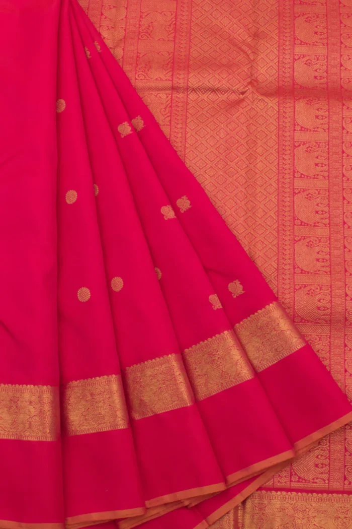 Pink Kanjivaram Saree